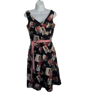 SOLD ON DEPOP VTG Citrine Fit & Flare Dress